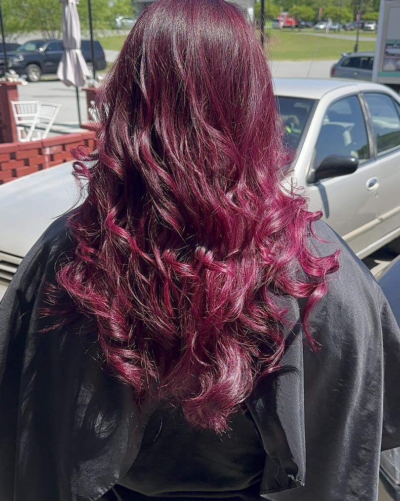 Color and styling work