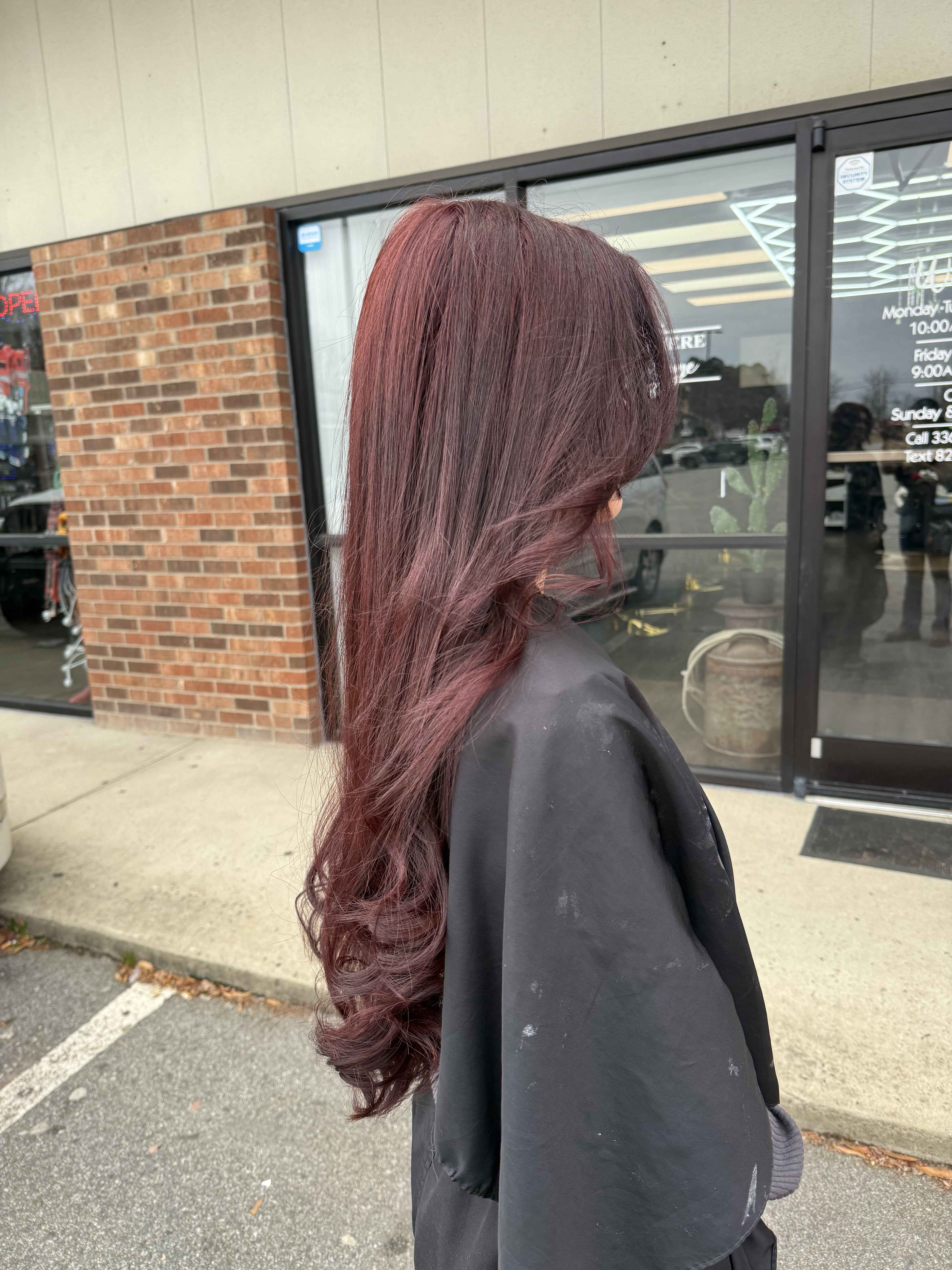 After: hair transformation